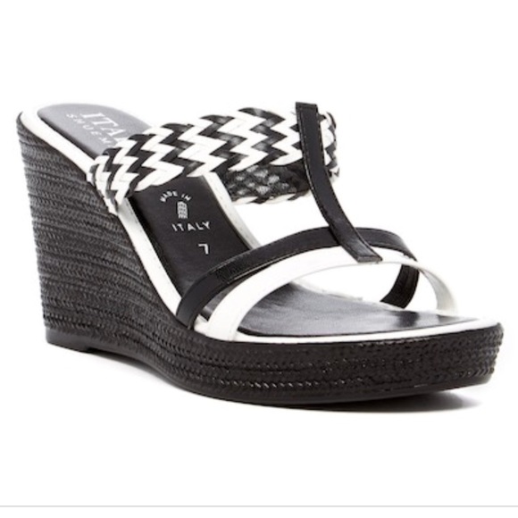 Italian Shoemakers Shoes - Italian Shoemakers Platform Wedge Sandal